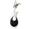 Modern floor vase, White Unique Trumpet Floor Vase, Home Interior Decoration, Modern Floor Vase, Tall Floor Vases for Entryway and Living Room And Office